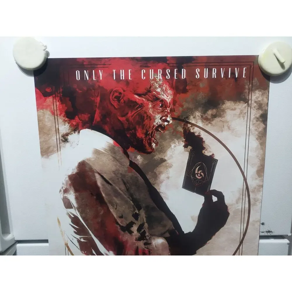 Call Of Duty Black Ops III 3 Only The Cursed Survive Zombies Double-Sided Poster